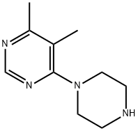 4,5-dimethyl-6-(1-piperazinyl)pyrimidine(SALTDATA: 2HCl) Struktur