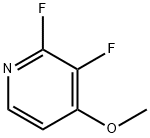 2,3-difluoro-4-methoxypyridine Struktur