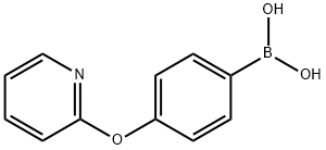 [4-(pyridin-2-yloxy)phenyl]boronic acid Struktur