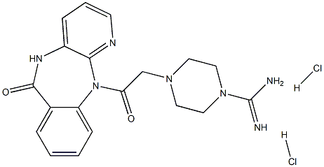 guanylpirenzepine Struktur