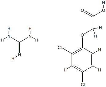 GUANIDINE-2,4-DICHLORPHENOXYACETATE Struktur