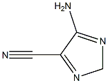 2H-Imidazole-4-carbonitrile,5-amino-(9CI) Struktur