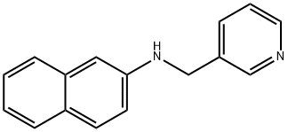 N-((pyridin-3-yl)methyl)naphthalen-2-amine Struktur