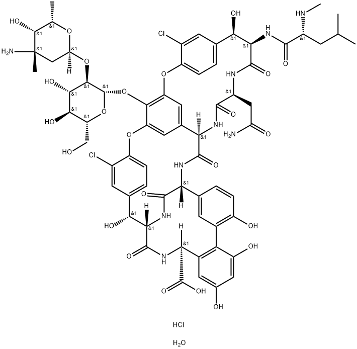 VANCOMYCIN HYDROCHLORIDE PLANT CELL CULT Struktur