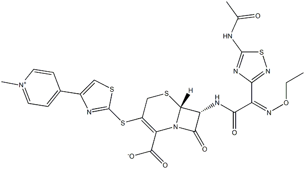 Ceftaroline Fosamil Impurity 2 Struktur