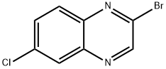 2-bromo-6-chloroquinoxaline Struktur