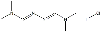 1,2-bis<(diMethylaMino)Methylene>hydrazine dihydrochloride Struktur