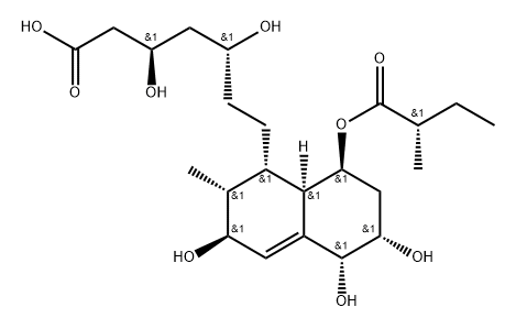 pravastatin dihydrodiol Struktur