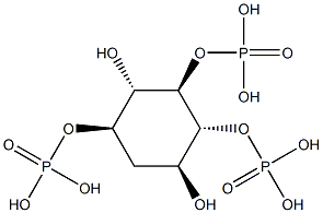 6-deoxyinositol 1,4,5-triphosphate Struktur