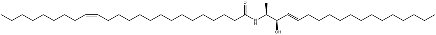 N-nervonoyl-1-deoxysphingosine (M18:1/24:1) Struktur