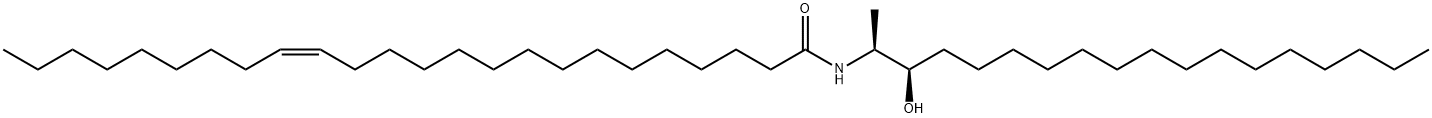 N-nervonoyl-1-deoxysphinganine (M18:0/24:1) Struktur