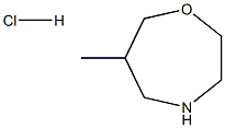 6-Methyl-1,4-Oxazepane Hydrochloride(WX601458) Struktur