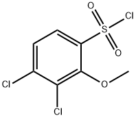 3,4-dichloro-2-methoxybenzenesulfonyl chloride(SALTDATA: FREE) Struktur