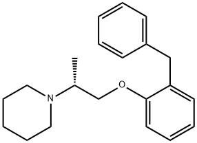 R-benproperine Struktur