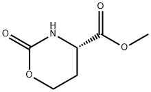 2H-1,3-Oxazine-4-carboxylicacid,tetrahydro-2-oxo-,methylester,(S)-(9CI) Struktur