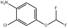 2-CHLORO-4-(DIFLUOROMETHOXY)ANILINE(WXFC0705) Struktur