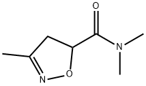 5-Isoxazolecarboxamide,4,5-dihydro-N,N,3-trimethyl-(9CI) Struktur