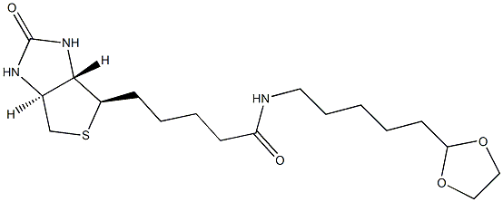 N-(6-(ethylenedioxy)hexyl)biotinamide Struktur