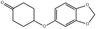 4-(1,3-Benzodioxol-5-yloxy)cyclohexanone Struktur