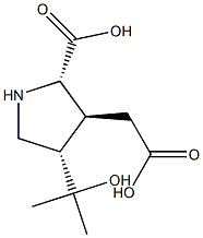 1'-hydroxykainic acid Struktur