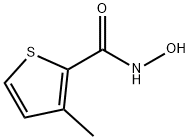 2-Thiophenecarboxamide,N-hydroxy-3-methyl-(9CI) Struktur