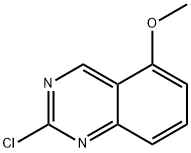 2-Chloro-5-methoxy-quinazoline Struktur