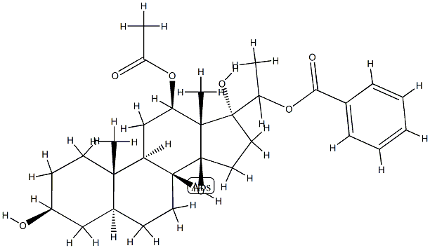 drevogenin II Struktur