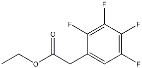 ethyl 2-(2,3,4,5-tetrafluorophenyl)acetate Struktur