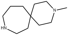 3-methyl-3,9-diazaspiro[5.6]dodecane(SALTDATA: 1.9HCl 0.5H2O) Struktur