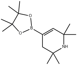 2,2,6,6-Tetramethyl-1,2,3,6-tetrahydro-4-pyridineboronic acid pinacol ester Struktur