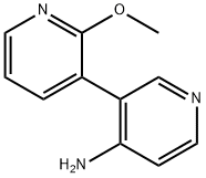 2'-Methoxy-3,3'-bipyridin-4-aMine Struktur