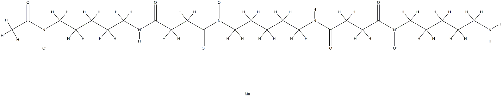 manganese desferioxamine Struktur