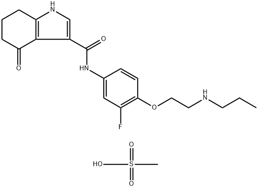 CP 615003 mesylate Struktur