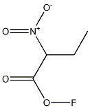 Butanoic acid, 2-nitro-, anhydride with hypofluorous acid (9CI) Struktur