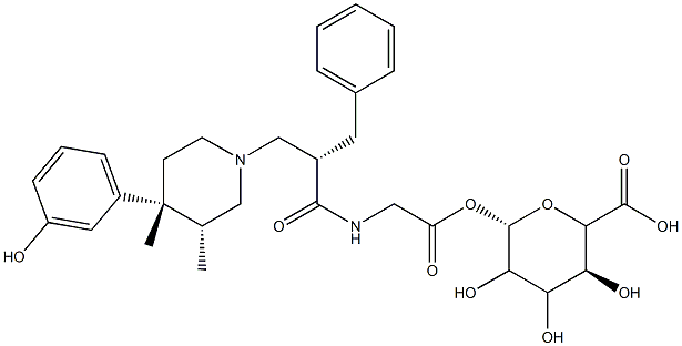 Alvimopan Acyl-β-D-glucuronide Struktur