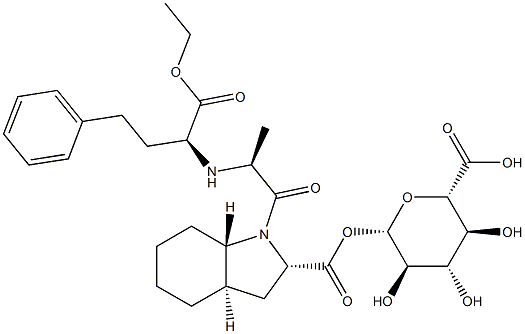 Trandolapril Acyl--D-glucuronide, 85% Struktur