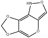 1H-[1,3]Dioxolo[4,5]pyrano[3,2-c]isoxazole(9CI) Struktur