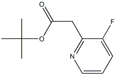 tert-butyl 2-(3-fluoropyridin-2-yl)acetate Struktur