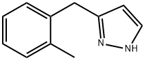 3-(2-Methylbenzyl)-1H-pyrazole Struktur