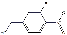 (3-bromo-4-nitrophenyl)methanol Struktur