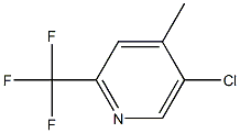 5-Chloro-4-methyl-2-trifluoromethyl-pyridine Struktur