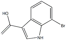 1-(7-bromo-1H-indol-3-yl)ethenol Struktur