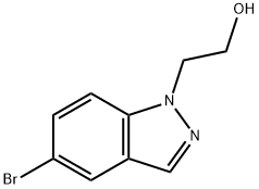 2-(5-Bromo-1H-Indazol-1-Yl)Ethanol Struktur