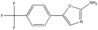 5-(4-TRIFLUOROMETHYL-PHENYL)-OXAZOL-2-AMINE Struktur