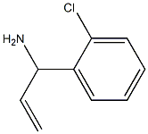 1-(2-chlorophenyl)prop-2-en-1-amine Struktur