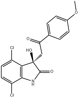 (+)-YK-4-279 Struktur