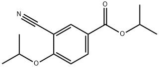 Isopropyl 3-Cyano-4-isopropoxybenzoate（WS200309） Struktur