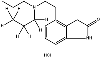 Ropinirole Hydrochloride D7 Struktur