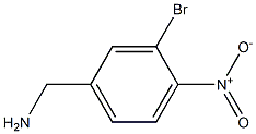 (3-bromo-4-nitrophenyl)methanamine Struktur