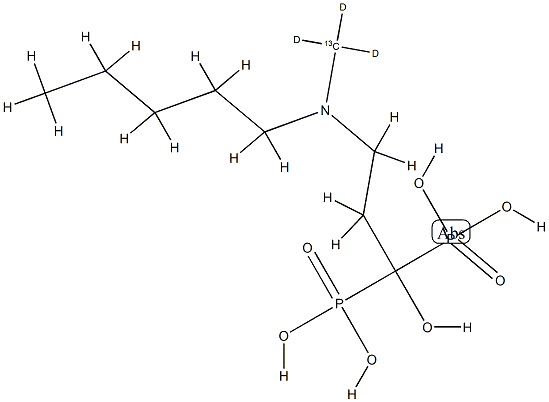 Ibandronic Acid-13Cd3 Struktur